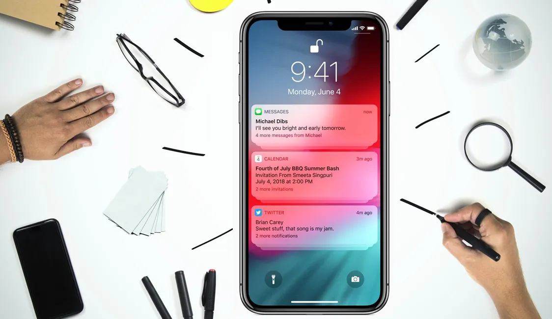SMS and Push Notification Service